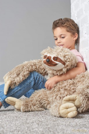 Wild Republic Jumbo Sloth Plush, Giant Stuffed Animal, Plush Toy, Gifts for Kids, 30 Inches