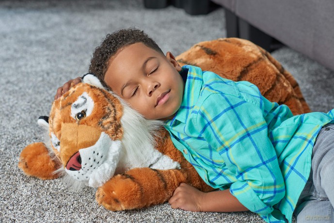 Wild Republic Jumbo Tiger Giant Plush Soft Toy, Gifts for Kids, 76 cm