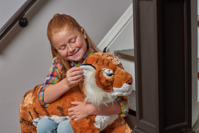 Wild Republic Jumbo Tiger Giant Plush Soft Toy, Gifts for Kids, 76 cm