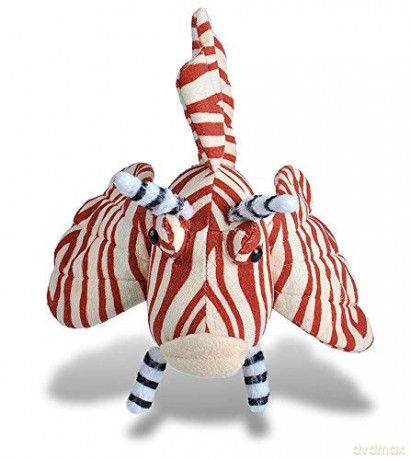 Wild Republic Lionfish, Soft Plush Toy, Gifts for Kids, Sea Critters, 20 cm, Red-white, 8"