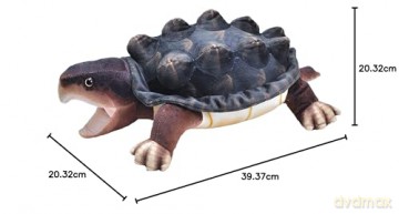 Wild Republic Living Stream Snapping Turtle 24 Inches, Gift for Kids, Plush Toy, Great Novelty Gift for Fishermen and Sportsmen
