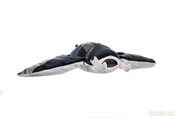 Wild Republic Manta Ray Plush Soft Toy, Cuddlekins Cuddly Toys, Gifts for Kids 30 cm