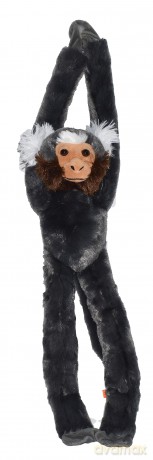 Wild Republic Marmoset Monkey Plush Toy, Stuffed Animal, Plush Toy, Kids Gifts, Hanging, 22 Inches
