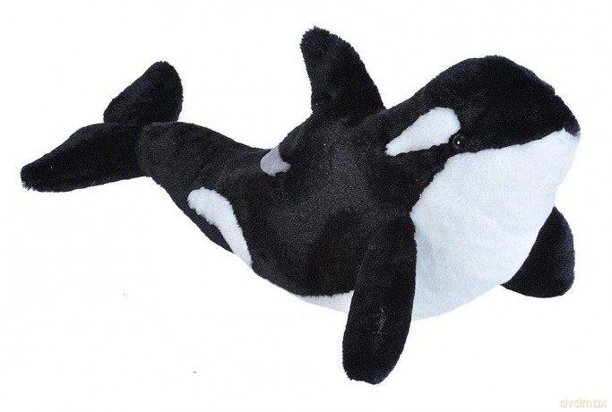 Wild Republic Orca Plush, Cuddlekins Cuddly Soft Toys, Kids Gifts, 30 cm