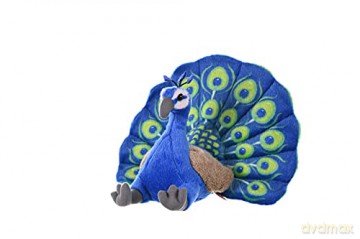 Wild Republic Peacock Plush Soft Toy, Cuddlekins Cuddly Toys, Gifts for Kids 30 cm