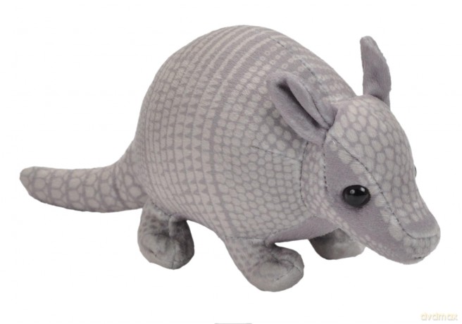 Wild Republic Pocketkins Eco Armadillo, Stuffed Animal, 5 Inches, Plush Toy, Made from Recycled Materials, Eco Friendly
