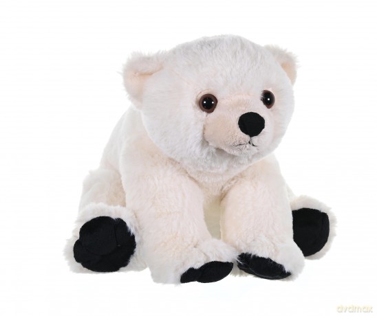 Wild Republic Polar Bear Baby Plush Soft Toy, Cuddlekins Cuddly Toys, Gifts for Kids 30 cm