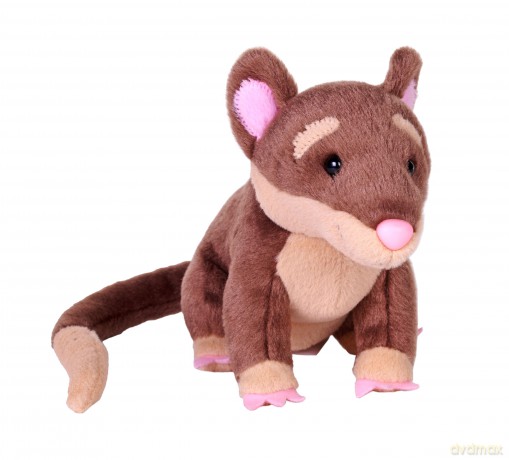 Wild Republic Rainforest Four Eyed Opossum, Stuffed Animal, 6 Inches, Plush Toy, Fill is Spun Recycled Water Bottles