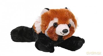 Wild Republic Red Panda Stuffed Animal, Plush Toy, Gifts for Kids, HugEms 7 Inches