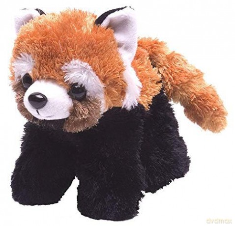 Wild Republic Red Panda Stuffed Animal, Plush Toy, Gifts for Kids, HugEms 7 Inches