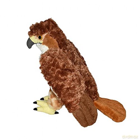Wild Republic Red Tailed Hawk Plush Soft Toy, Cuddlekins Cuddly Toys, Gifts for Kids 30 cm