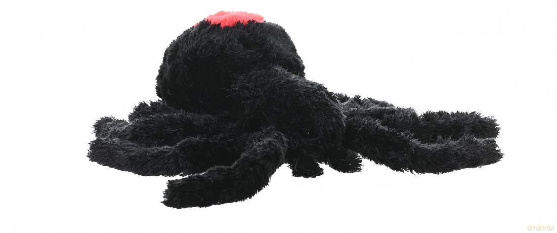 Wild Republic Redback Spider, Cuddlekins, Stuffed Animal, 12 Inches, Gift for Kids, Plush Toy, Fill is Spun Recycled Water Bottles