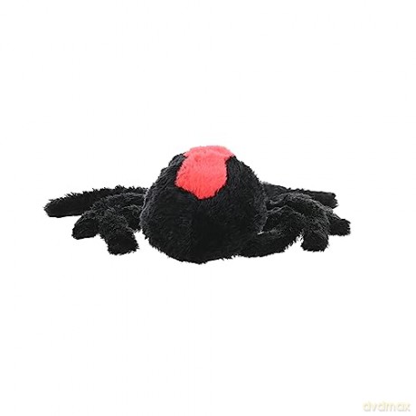 Wild Republic Redback Spider, Cuddlekins, Stuffed Animal, 12 Inches, Gift for Kids, Plush Toy, Fill is Spun Recycled Water Bottles