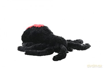 Wild Republic Redback Spider, Cuddlekins, Stuffed Animal, 12 Inches, Gift for Kids, Plush Toy, Fill is Spun Recycled Water Bottles