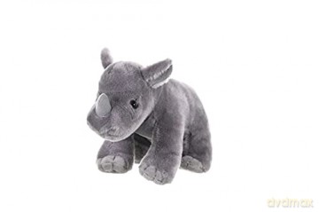 Wild Republic Rhino Baby Plush Soft Toy, Cuddlekins Cuddly Toys, Gifts for Kids 20cm