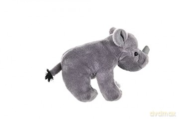Wild Republic Rhino Baby Plush Soft Toy, Cuddlekins Cuddly Toys, Gifts for Kids 20cm