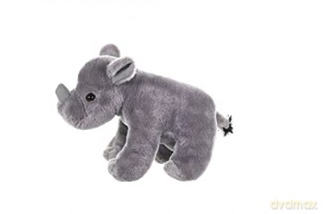 Wild Republic Rhino Baby Plush Soft Toy, Cuddlekins Cuddly Toys, Gifts for Kids 20cm