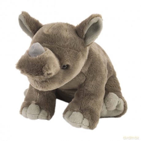 Wild Republic Rhino Baby Plush Soft Toy, Cuddlekins Cuddly Toys, Gifts for Kids 30 cm