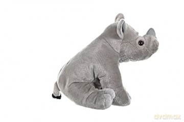 Wild Republic Rhino Baby Plush Soft Toy, Cuddlekins Cuddly Toys, Gifts for Kids 30 cm