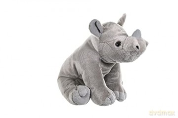 Wild Republic Rhino Baby Plush Soft Toy, Cuddlekins Cuddly Toys, Gifts for Kids 30 cm