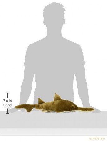 Wild Republic Sawfish Plush Soft Toy, Cuddlekins Cuddly Toys, Gifts for Kids 30 cm