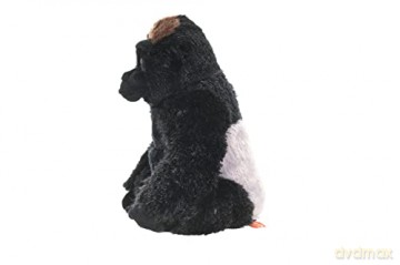 Wild Republic Silverback Gorilla Plush Soft Toy, Cuddlekins Cuddly Toys, Gifts for Kids 30 cm
