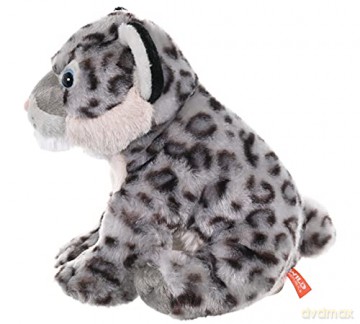 Wild Republic Snow Leopard Cub Plush Soft Toy, Cuddlekins Cuddly Toys, Gifts for Kids 30 cm