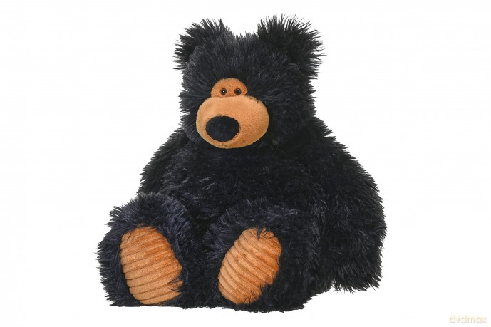 Wild Republic Snuggleluvs, Black Bear, Stuffed Animal, 15 inches, Gift for Kids, Plush Toy, Fill is Spun Recycled Water Bottles