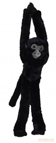 Wild Republic Spider Monkey Black, Monkey Stuffed Animal, Plush Toy, Gifts for Kids, Hanging 22 Inches