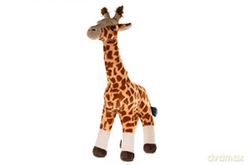 Wild Republic Standing Giraffe Plush Soft Toy, Cuddlekins Cuddly Toys, Gifts for Kids, Brown, White, Black, 43 cm