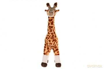 Wild Republic Standing Giraffe Plush Soft Toy, Cuddlekins Cuddly Toys, Gifts for Kids, Brown, White, Black, 43 cm