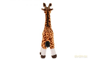 Wild Republic Standing Giraffe Plush Soft Toy, Cuddlekins Cuddly Toys, Gifts for Kids, Brown, White, Black, 43 cm