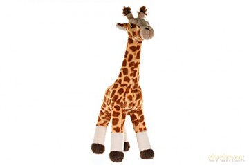 Wild Republic Standing Giraffe Plush Soft Toy, Cuddlekins Cuddly Toys, Gifts for Kids, Brown, White, Black, 43 cm