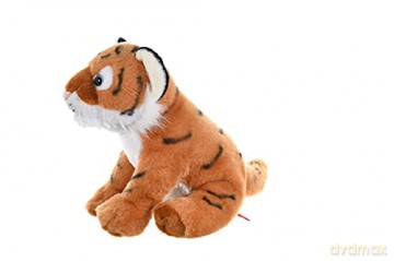 Wild Republic Tiger Cub Plush Soft Toy, Cuddlekins Cuddly Toys, Gifts for Kids 30 cm