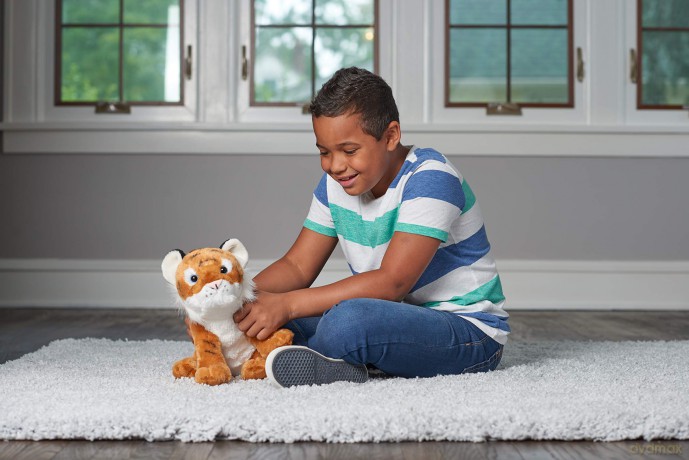 Wild Republic Tiger Cub Plush Soft Toy, Cuddlekins Cuddly Toys, Gifts for Kids 30 cm