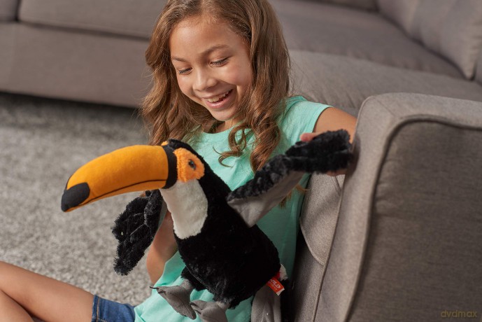 Wild Republic Toco Toucan Plush Soft Toy, Cuddlekins Cuddly Toys, Gifts for Kids 30 cm