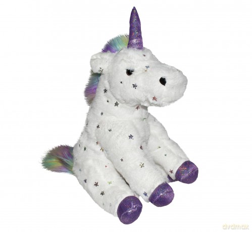 Wild Republic Unicorn, Foilkins, Stuffed Animal, 12 inches, Gift for Kids, Plush Toy, Fill is Spun Recycled Water Bottles