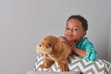 Wild Republic Walrus Plush Soft Toy, Cuddlekins Cuddly Toys, Gifts for Kids ,Brown,30 cm