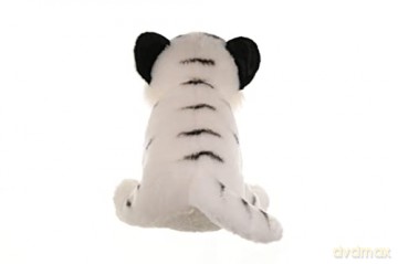 Wild Republic White Tiger Cub Plush Soft Toy, Cuddlekins Cuddly Toys, Gifts for Kids 30 cm