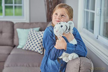 Wild Republic White Tiger Cub Plush Soft Toy, Cuddlekins Cuddly Toys, Gifts for Kids 30 cm