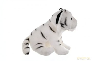Wild Republic White Tiger Cub Plush Soft Toy, Cuddlekins Cuddly Toys, Gifts for Kids 30 cm