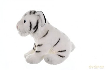 Wild Republic White Tiger Cub Plush Soft Toy, Cuddlekins Cuddly Toys, Gifts for Kids 30 cm