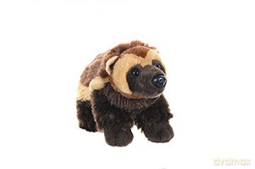 Wild Republic Wolverine Plush, Stuffed Animal, Plush Toy, Gifts for Kids, Cuddlekins 12 Inches, 12261, Brown