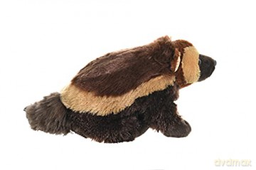Wild Republic Wolverine Plush, Stuffed Animal, Plush Toy, Gifts for Kids, Cuddlekins 12 Inches, 12261, Brown