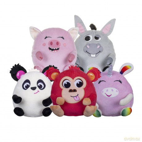 Windy Bums Donkey Cheeky Farting Toy, Funny Gift, Donkey Teddy Parps, Wiggles and Giggles. Hilarious fun for everyone!, Grey