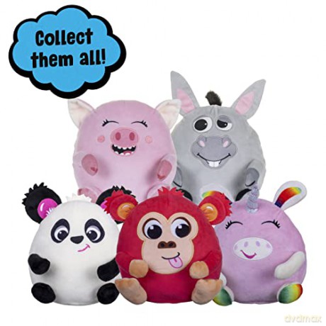Windy Bums Donkey Cheeky Farting Toy, Funny Gift, Donkey Teddy Parps, Wiggles and Giggles. Hilarious fun for everyone!, Grey