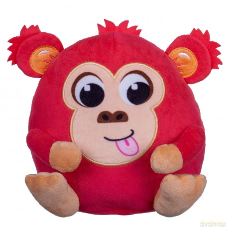 Windy Bums Monkey Cheeky Farting Toy, Monkey Teddy Bear That Farts, Wiggles and Giggles. Hilarious fun for everyone 10mths +, Red
