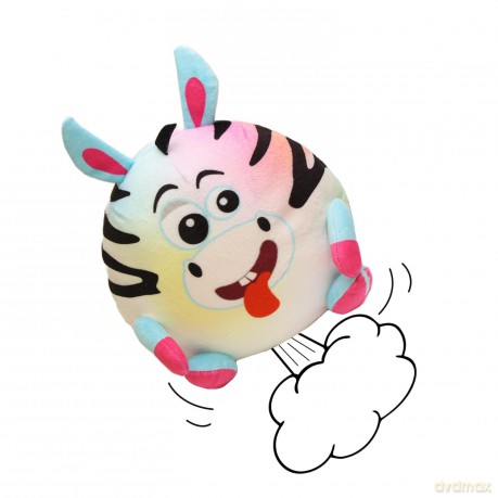 Windy Bums Zebra, Interactive Teddy Bear. Cheeky cuddly toy that farts, giggles and wiggles, hilarious fun for everyone. Hes a total fart machine! 10 months+
