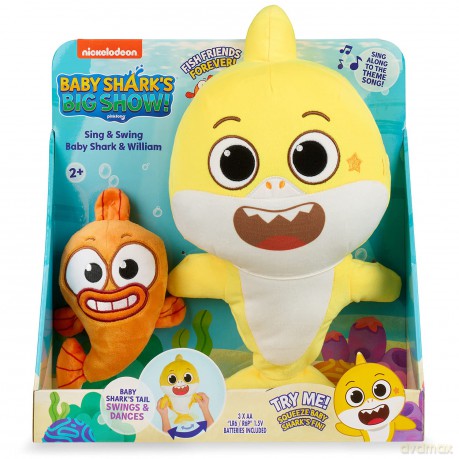 WowWee 61337 Pinkfong plush, Multi
