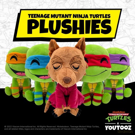 YOUTOOZ Donatello Plush 9 Inch, Soft Stuffed Donatello Plush from Teenage Mutant Ninja Turtles Teenage Mutant Ninja Turtles